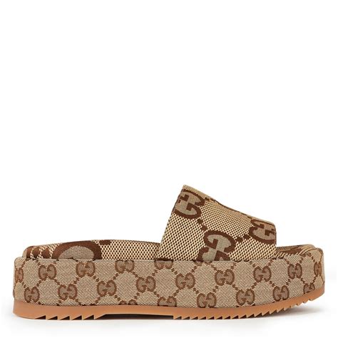 ladies gucci sliders|gucci sliders flannels.